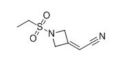 2-(1-(ethylsulfonyl)azetidin-3-ylidene) acetonitrile