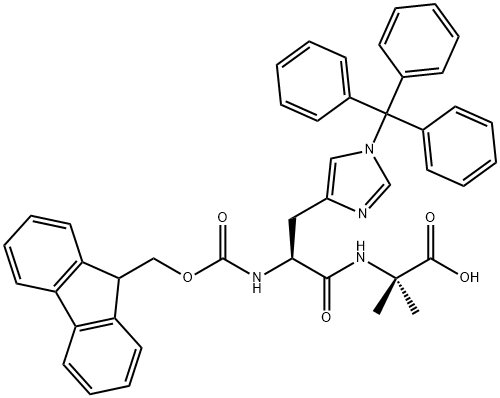 Fmoc-His（trt）-Aib-OH